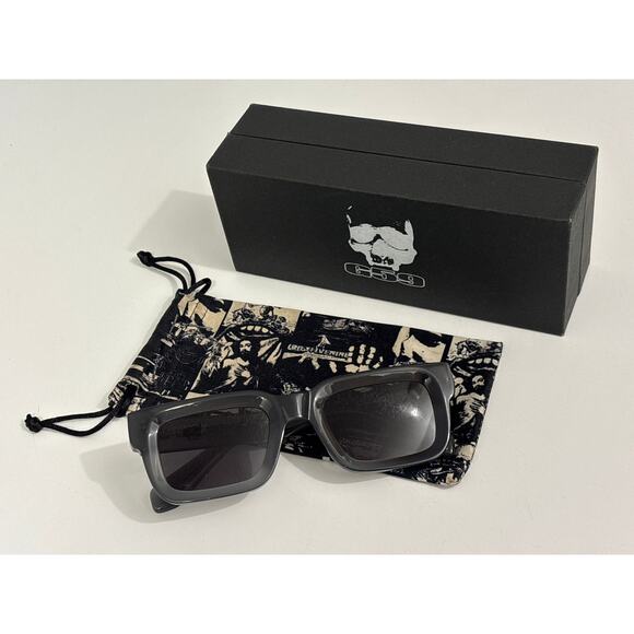 G 59 $uicideboy$ Sunglasses 2022 DOA Smoke with bag/box greyfivenine official - Picture 1 of 4